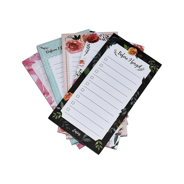 25 Sheets Paper Note Pad Wirh Magnet Strap - 25 Sheets Paper Note Pad Wirh Magnet Strap - Image 0 of 5