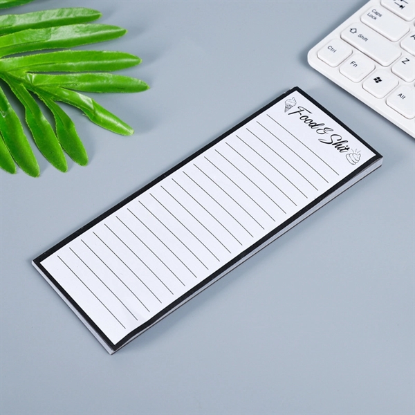 25 Sheets Paper Note Pad Wirh Magnet Strap - 25 Sheets Paper Note Pad Wirh Magnet Strap - Image 3 of 5