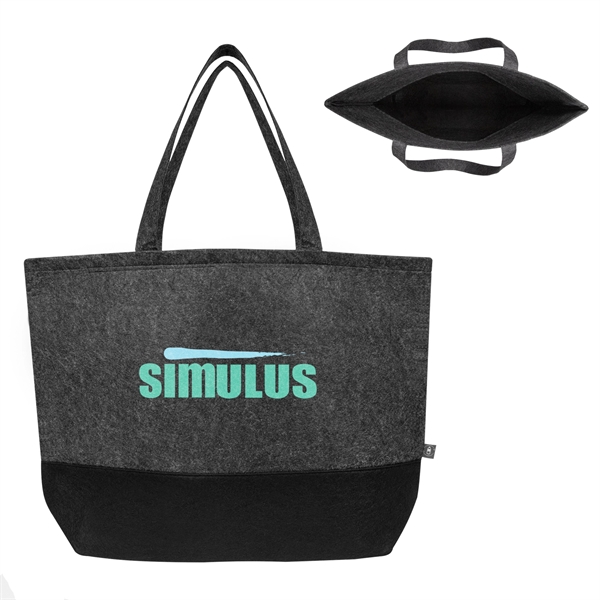 Roosevelt rPET Felt Tote Bag - Roosevelt rPET Felt Tote Bag - Image 0 of 1