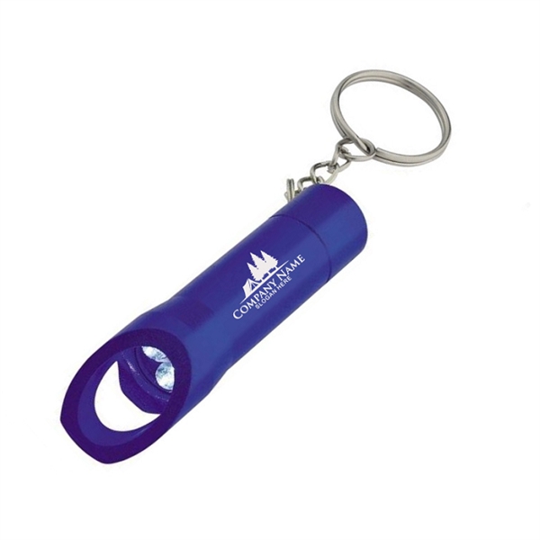 Aluminum LED Flashlight with Bottle Opener - Aluminum LED Flashlight with Bottle Opener - Image 2 of 4