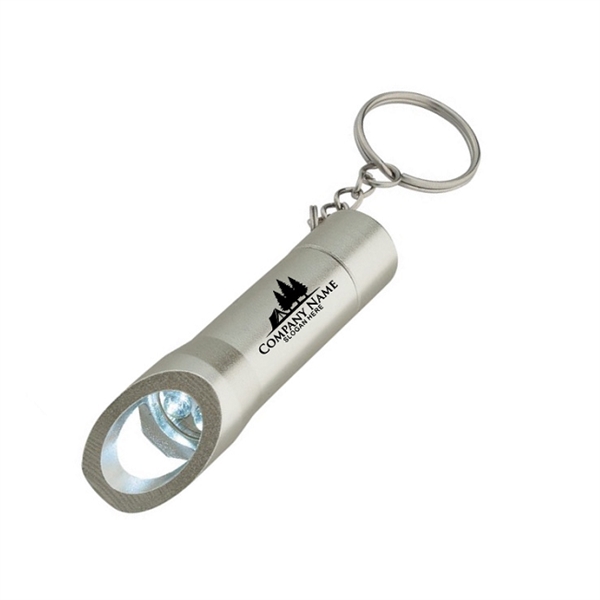 Aluminum LED Flashlight with Bottle Opener - Aluminum LED Flashlight with Bottle Opener - Image 4 of 4