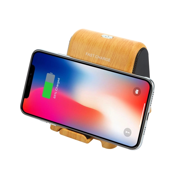 Speaker With Wireless Charger - Speaker With Wireless Charger - Image 2 of 3