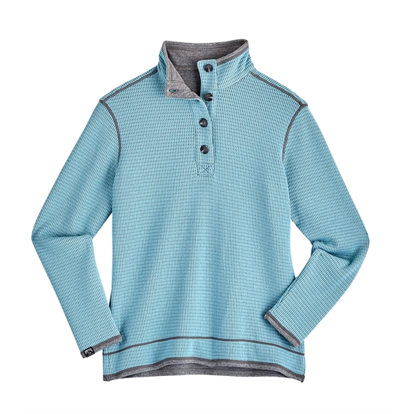 Storm Creek Women's Maverick Waffle Knit Button Up - Storm Creek Women's Maverick Waffle Knit Button Up - Image 4 of 16