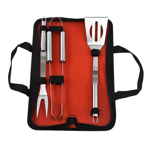Camping Barbecue Grill Tools Set 3Pcs - Camping Barbecue Grill Tools Set 3Pcs - Image 4 of 5