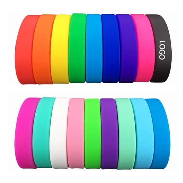 Silicone Embossed Bracelet - Silicone Embossed Bracelet - Image 1 of 1
