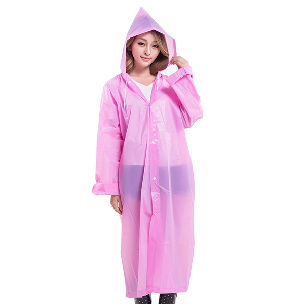 EVA Rain Ponchos Reusable Raincoat - EVA Rain Ponchos Reusable Raincoat - Image 6 of 10