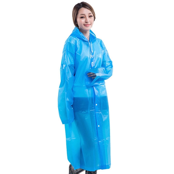 EVA Rain Ponchos Reusable Raincoat - EVA Rain Ponchos Reusable Raincoat - Image 8 of 10