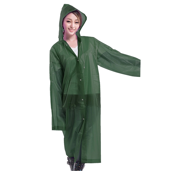 EVA Rain Ponchos Reusable Raincoat - EVA Rain Ponchos Reusable Raincoat - Image 9 of 10