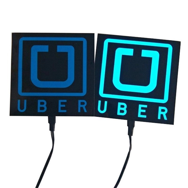 LED Light Window Car Sign - LED Light Window Car Sign - Image 1 of 4