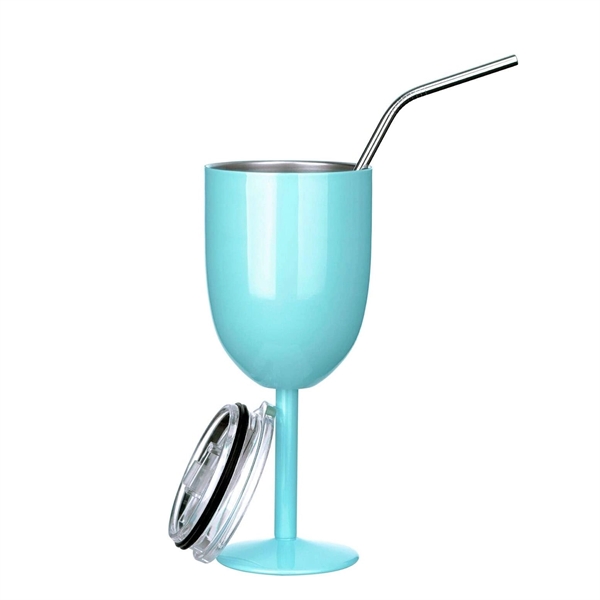 10 OZ Stainless Steel Wine Glass - 10 OZ Stainless Steel Wine Glass - Image 2 of 8