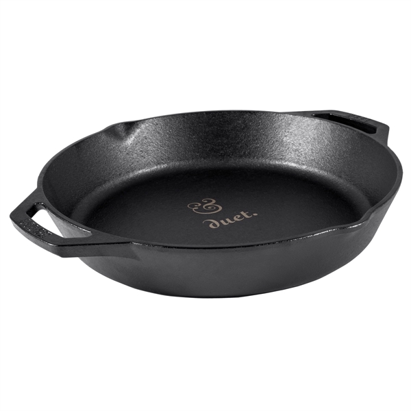 Lodge® 12" Cast Iron Dual Handle Pan - Lodge® 12" Cast Iron Dual Handle Pan - Image 1 of 6