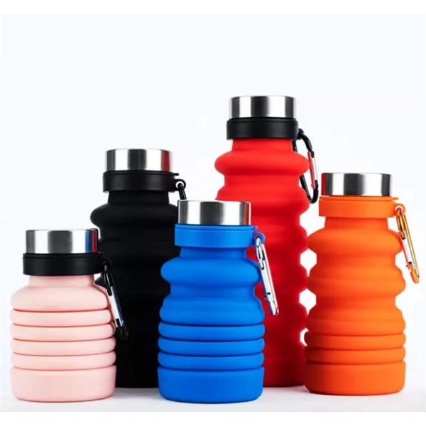 Collapsible Sports Water Bottle - Collapsible Sports Water Bottle - Image 0 of 5