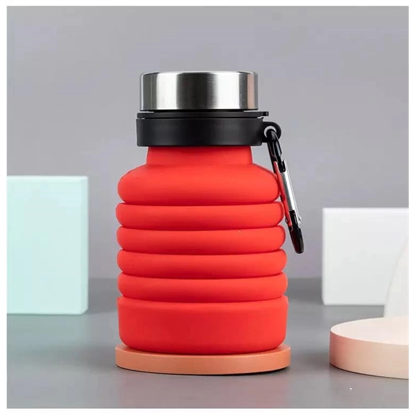 Collapsible Sports Water Bottle - Collapsible Sports Water Bottle - Image 3 of 5