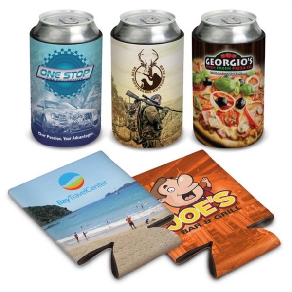 Most Popular Can Cooler Holder With Custom Print - Most Popular Can Cooler Holder With Custom Print - Image 1 of 2