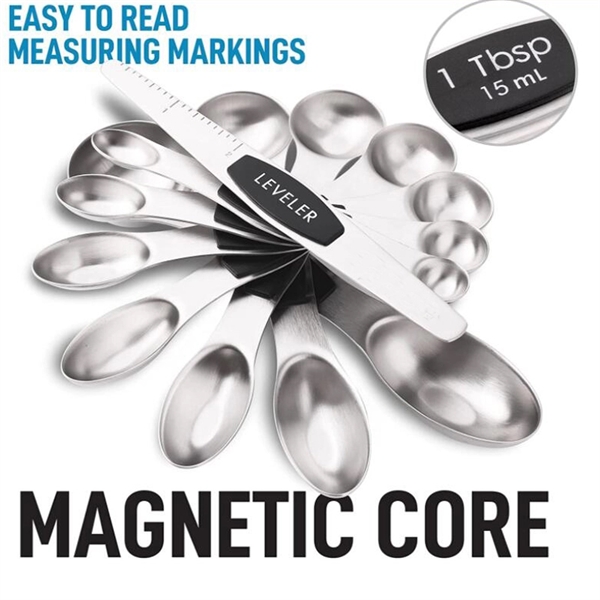 Stainless Steel Measuring Spoons - Stainless Steel Measuring Spoons - Image 1 of 1