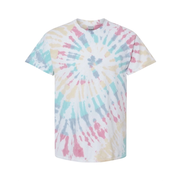 Dyenomite Multi-Color Spiral Tie-Dyed T-Shirt - Dyenomite Multi-Color Spiral Tie-Dyed T-Shirt - Image 55 of 74