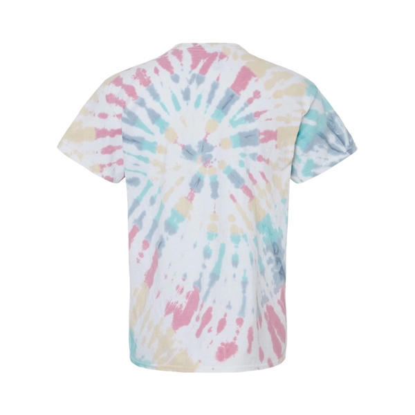 Dyenomite Multi-Color Spiral Tie-Dyed T-Shirt - Dyenomite Multi-Color Spiral Tie-Dyed T-Shirt - Image 56 of 74