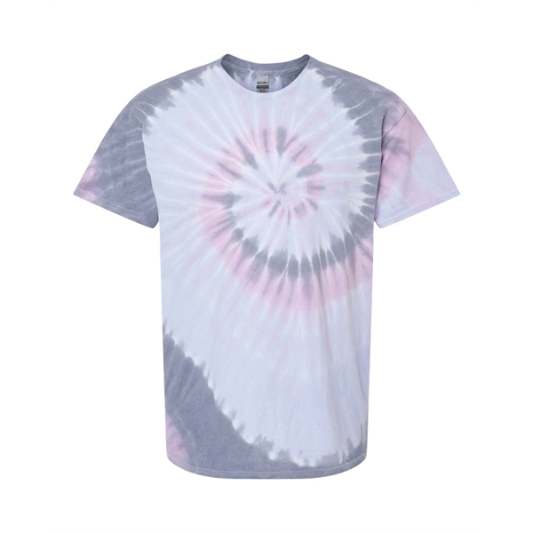 Dyenomite Multi-Color Spiral Tie-Dyed T-Shirt - Dyenomite Multi-Color Spiral Tie-Dyed T-Shirt - Image 57 of 74