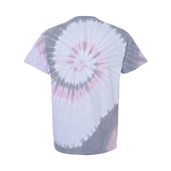 Dyenomite Multi-Color Spiral Tie-Dyed T-Shirt - Dyenomite Multi-Color Spiral Tie-Dyed T-Shirt - Image 58 of 74