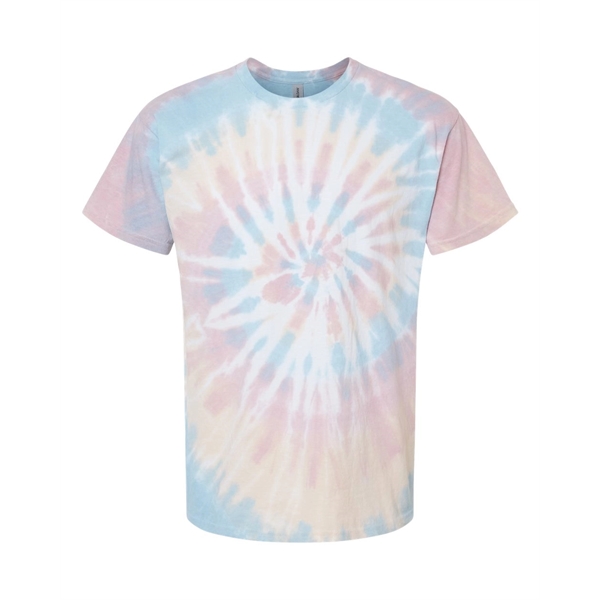 Dyenomite Multi-Color Spiral Tie-Dyed T-Shirt - Dyenomite Multi-Color Spiral Tie-Dyed T-Shirt - Image 59 of 74