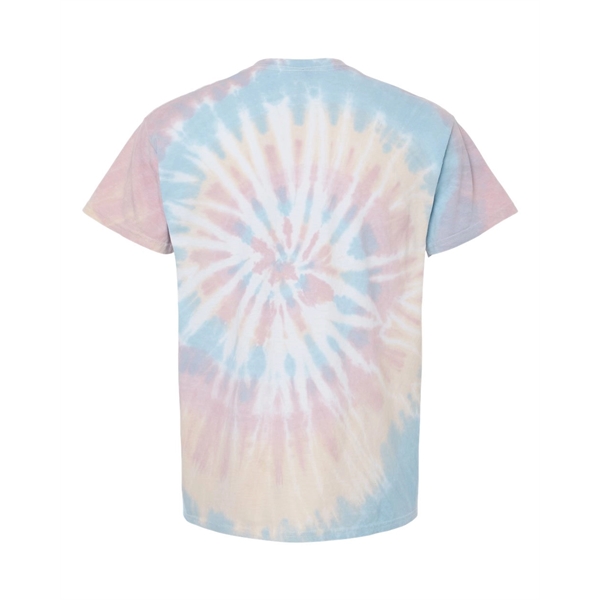 Dyenomite Multi-Color Spiral Tie-Dyed T-Shirt - Dyenomite Multi-Color Spiral Tie-Dyed T-Shirt - Image 60 of 74