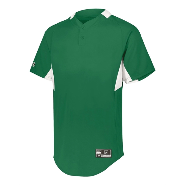 Holloway Youth Game7 Two-Button Baseball Jersey - Holloway Youth Game7 Two-Button Baseball Jersey - Image 22 of 35
