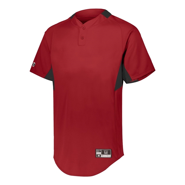 Holloway Youth Game7 Two-Button Baseball Jersey - Holloway Youth Game7 Two-Button Baseball Jersey - Image 30 of 35