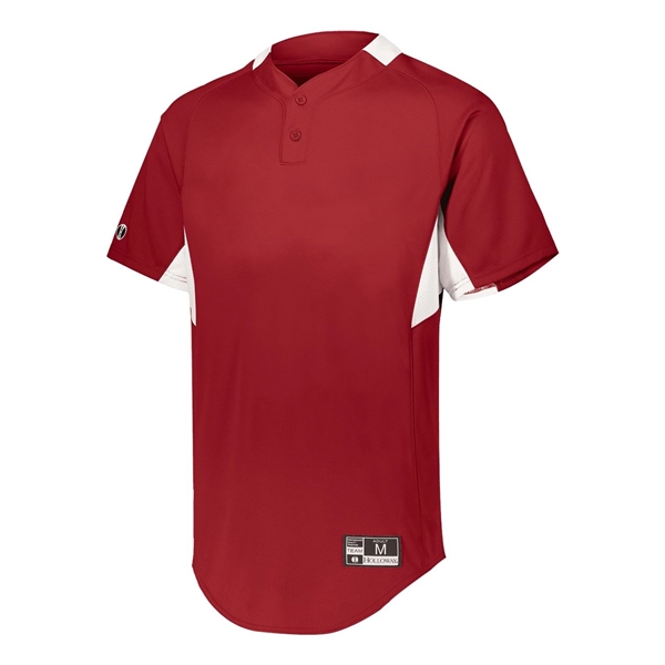 Holloway Youth Game7 Two-Button Baseball Jersey - Holloway Youth Game7 Two-Button Baseball Jersey - Image 31 of 35