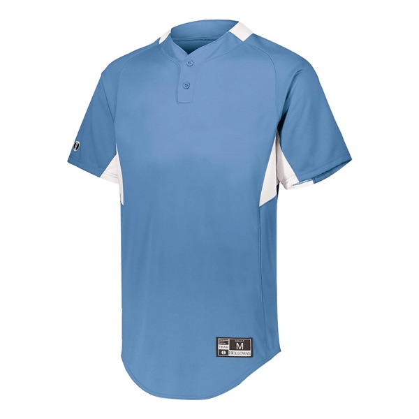 Holloway Youth Game7 Two-Button Baseball Jersey - Holloway Youth Game7 Two-Button Baseball Jersey - Image 32 of 35