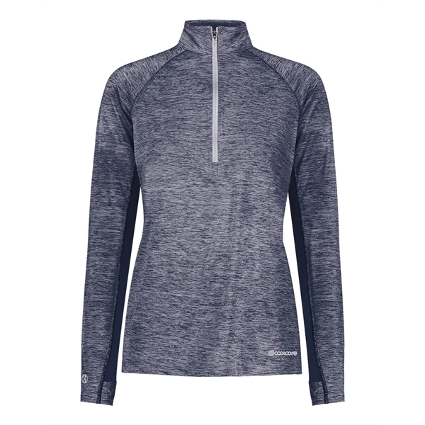 Holloway Women's Electrify CoolCore® Quarter-Zip Pullover - Holloway Women's Electrify CoolCore® Quarter-Zip Pullover - Image 13 of 24