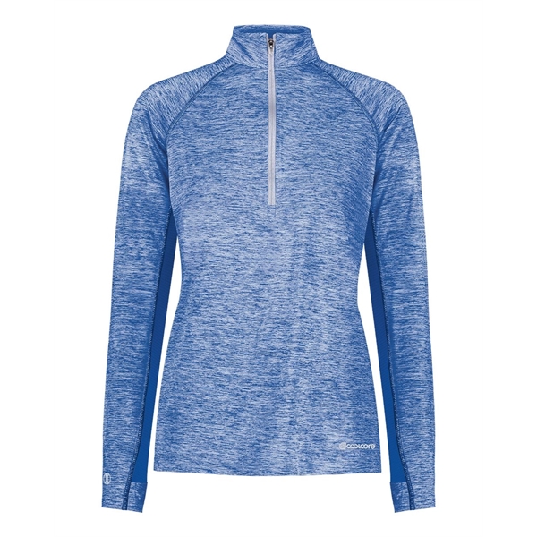 Holloway Women's Electrify CoolCore® Quarter-Zip Pullover - Holloway Women's Electrify CoolCore® Quarter-Zip Pullover - Image 20 of 24