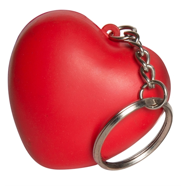 Heart Keyring Stress Reliever - Heart Keyring Stress Reliever - Image 1 of 1