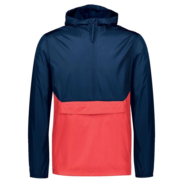 Holloway Men's Packable Quarter-Zip Jacket - Holloway Men's Packable Quarter-Zip Jacket - Image 13 of 34