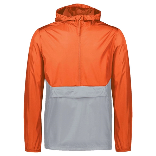 Holloway Men's Packable Quarter-Zip Jacket - Holloway Men's Packable Quarter-Zip Jacket - Image 17 of 34