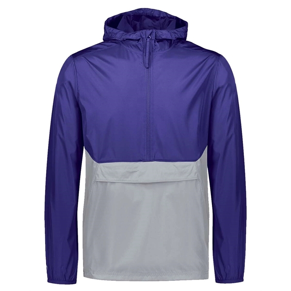 Holloway Men's Packable Quarter-Zip Jacket - Holloway Men's Packable Quarter-Zip Jacket - Image 27 of 34