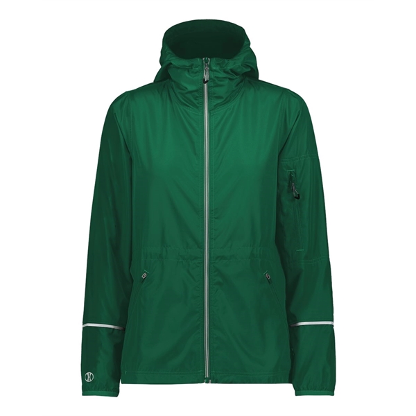 Holloway Women's Packable Hooded Jacket - Holloway Women's Packable Hooded Jacket - Image 7 of 18