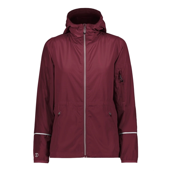 Holloway Women's Packable Hooded Jacket - Holloway Women's Packable Hooded Jacket - Image 9 of 18
