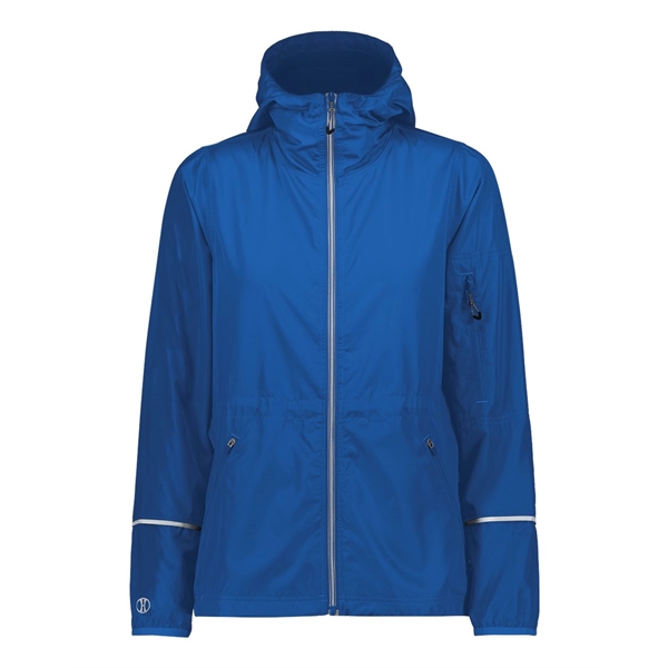 Holloway Women's Packable Hooded Jacket - Holloway Women's Packable Hooded Jacket - Image 15 of 18