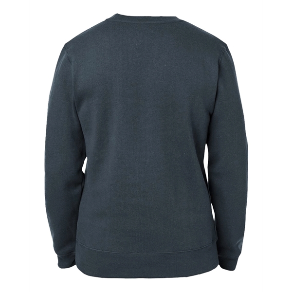 J. America Unisex Premium Fleece Crewneck Sweatshirt - J. America Unisex Premium Fleece Crewneck Sweatshirt - Image 8 of 12