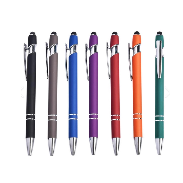 Metallic Pen With Stylus - Metallic Pen With Stylus - Image 1 of 2