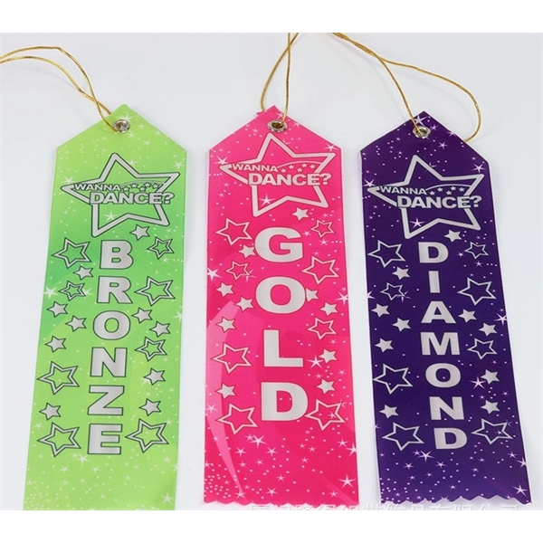 Sublimated Polyester 2"X6" Award Ribbons - Sublimated Polyester 2"X6" Award Ribbons - Image 2 of 7