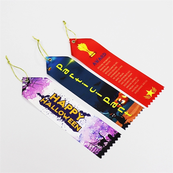 Sublimated Polyester 2"X6" Award Ribbons - Sublimated Polyester 2"X6" Award Ribbons - Image 4 of 7