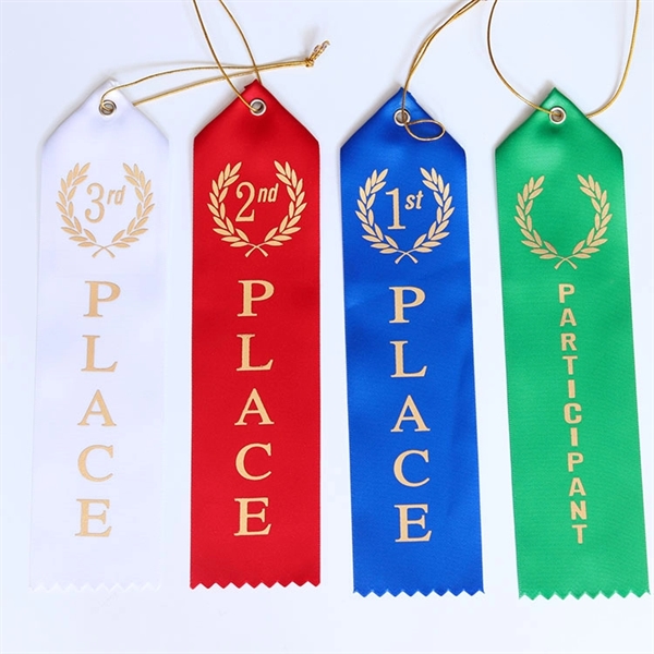 Sublimated Polyester 2"X6" Award Ribbons - Sublimated Polyester 2"X6" Award Ribbons - Image 6 of 7