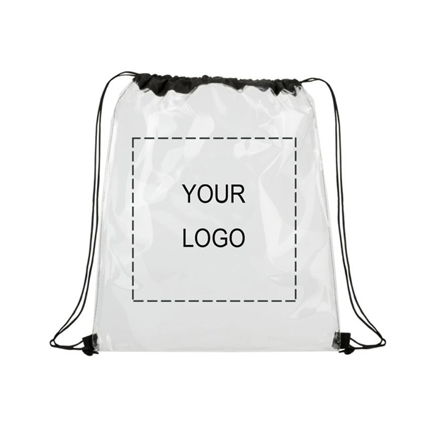 Clear Drawstring Bag - Clear Drawstring Bag - Image 1 of 1