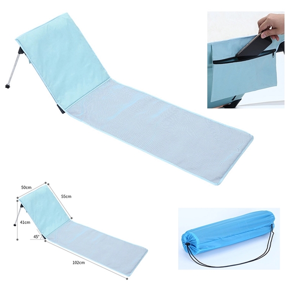 Portable Lounging Beach Chair - Portable Lounging Beach Chair - Image 0 of 1