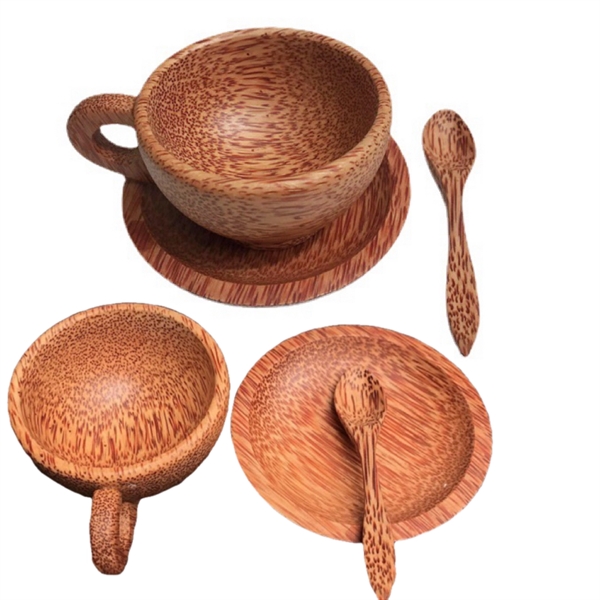 Coconut Wooden Mug Kit - Coconut Wooden Mug Kit - Image 0 of 1