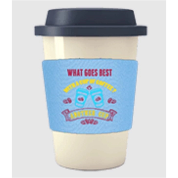 One or Full Color Coffee Cup Sleeves-4A - One or Full Color Coffee Cup Sleeves-4A - Image 1 of 1