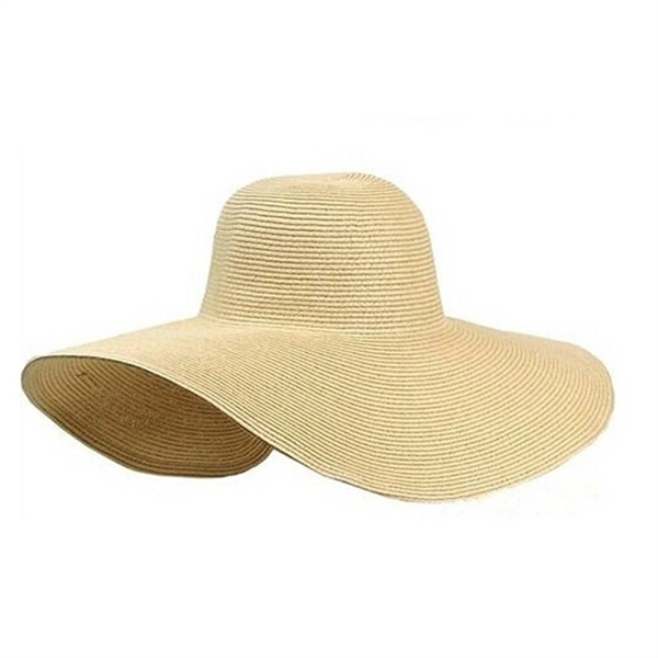 Beach Sun Straw Hat - Beach Sun Straw Hat - Image 3 of 15