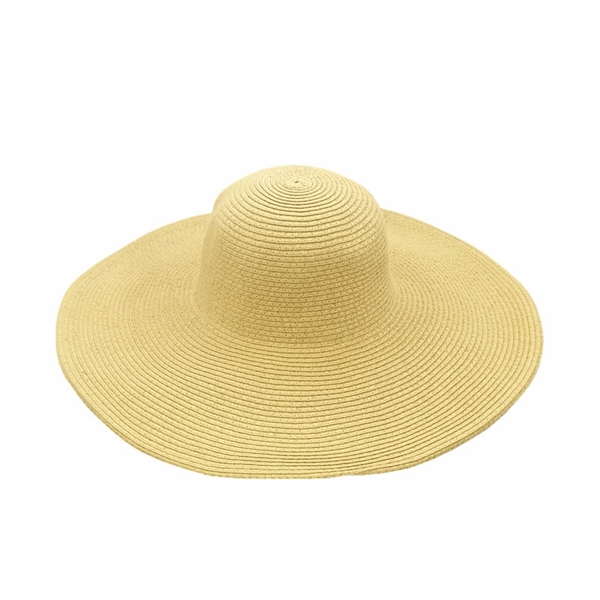 Beach Sun Straw Hat - Beach Sun Straw Hat - Image 7 of 15