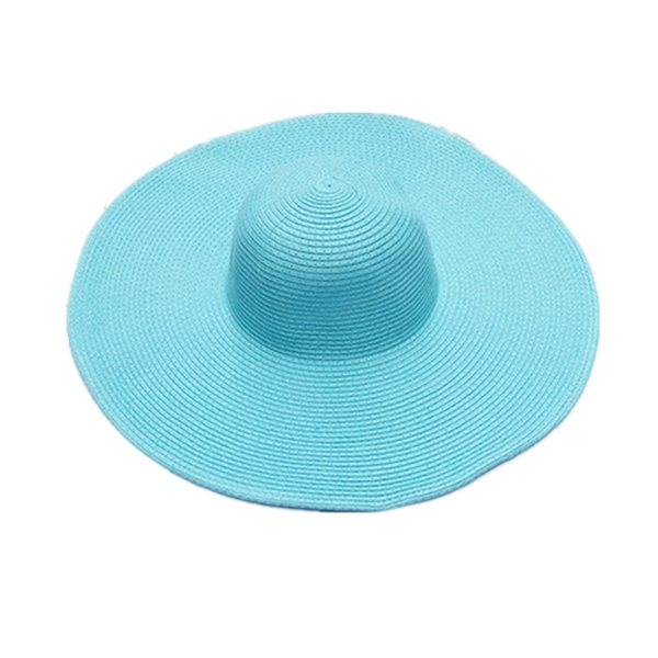 Beach Sun Straw Hat - Beach Sun Straw Hat - Image 13 of 15